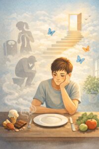 Chico sufriendo por TCA